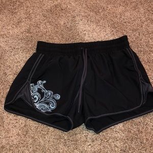 Athleta- Black Running Shorts